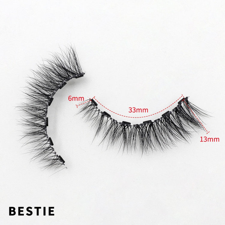 BESTIE Magnetic Eyelashes and Magnetic Eyeliner Kit